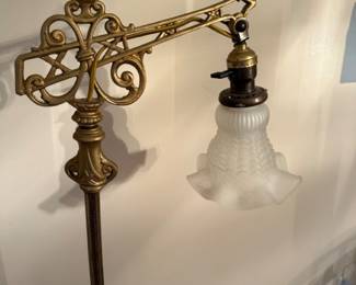 Antique Brass Floor Lamp