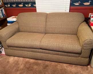 $150 La-Z-Boy signature II sleep sofa double size; excellent condition; 34” H x 75” W x 36” D