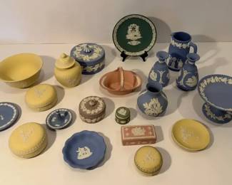 Collection of Wedgwood Jasperware Decorative Pieces