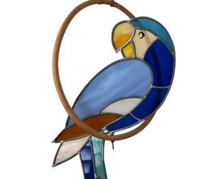 Hanging Tropical Bird With Chain