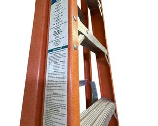 Louisville Fiberglass 6ft Step Ladder 300 lb Rated