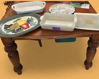 Lot Of 5 Serving Plates 