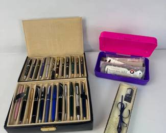 Vintage Modern Pens  Adler, Disney Colibri, Waterman, Marquis by Waterford, Cross, Shea