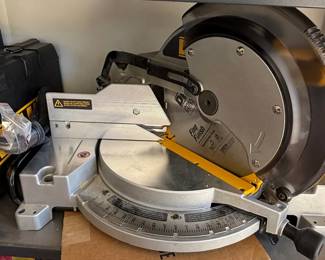 DEWALT Tool Set DW705 12 Compound Miter Saw  DW421 Orbital Palm Sander  DW303M Reciprocating Sa