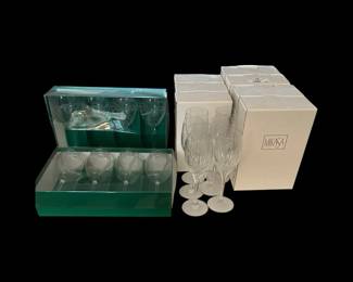 Lot Of 15 Various Crystal Glassware 