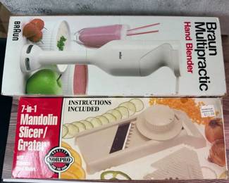 Braun Hand Blender And Mandolin Slicer 