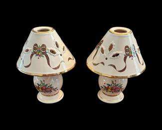 Lenox Holiday Tartan Candle Lamps