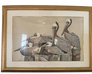 Large Pelican Art Piece 