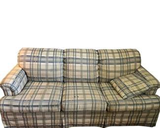 Plaid Couch