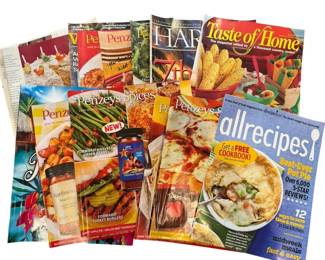Assorted Recipe Food Magazines Lot