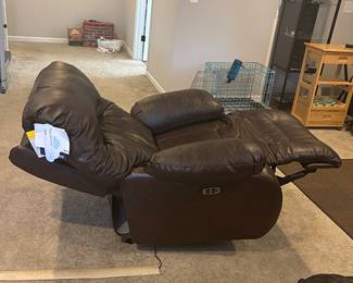 New With Tags Leather Recliner