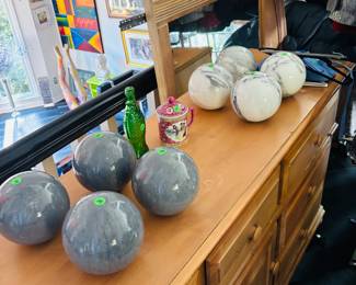 Marble globes! 