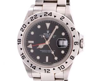 Lot 108: Rolex Explorer II Stainless Men's Wrist Watch