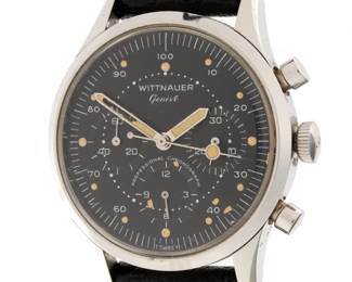 Lot 174: Wittnauer 242T Chronograph Wrist Watch