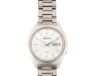 Lot 184: Vintage Seiko Five Actus Stainless Wrist Watch