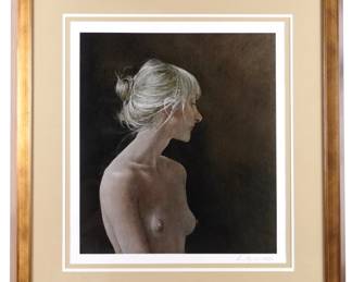 Lot 256: 1985 Andrew Wyeth Beauty Mark Collotype