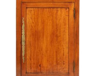 Lot 160: French Louis Philippe Marble Top Bedside Cabinet