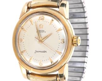 Lot 113: Vintage Gold Capped Omega Seamaster Wrist Watch