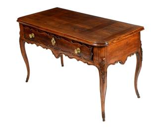 Lot 69: 19th C French Provincial Parquetry Table