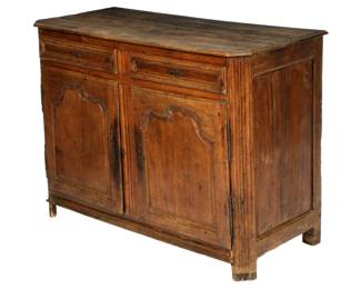 Lot 324: French Louis XV Oak Buffet Server