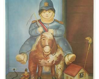 Lot 95: Fernando Botero Pedrito Signed and Numbered