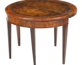 Lot 35: English Mahogany Double Flip Top Game Table