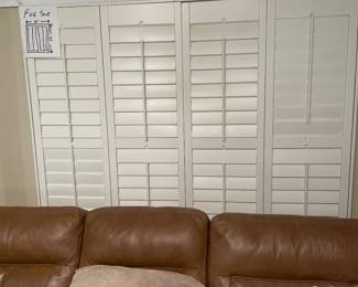 Excellent condition:  shutters