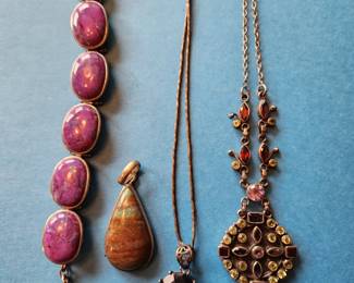 Sterling Silver Pieces. 