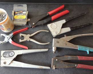 Assorted Rivet guns