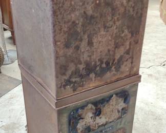 2 Vintage Stuber & Kuck Biscuit Tin Boxes