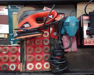 4 Sanders (Makita, Craftsman &, B&D)