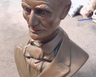 Ceramic Abraham Lincoln Bust
