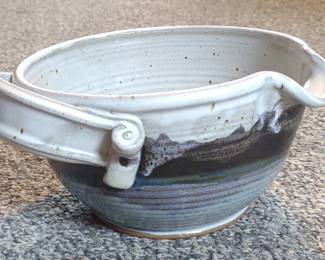 Stoneware Pottery Mixing Bowl