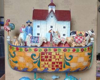 Jim Shore Heartwood Creek Noah's Ark Figurine