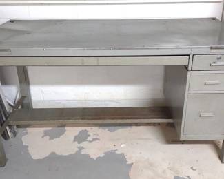Large Steel Desk