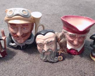 5 Royal Doulton Mugs