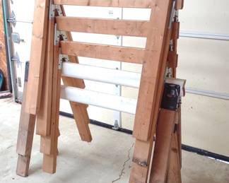 3 Pair of Saw Horses