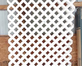 5 4x8 Vinyl Lattice Panels