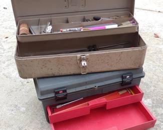 Two Tool Boxes / Chests w/ Tools
