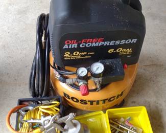 Bostitch 6 Gallon Air Compressor w/ Accessories
