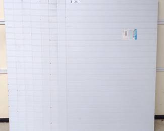 8 4'x4' White Paneling Boards