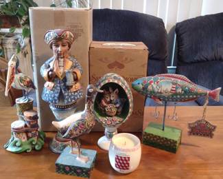 6 Jim Shore Figurines (2 boxes)
