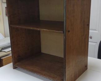 Wooden Two Tier Shelf