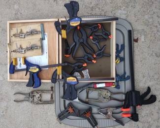 Assorted Wood Clamps