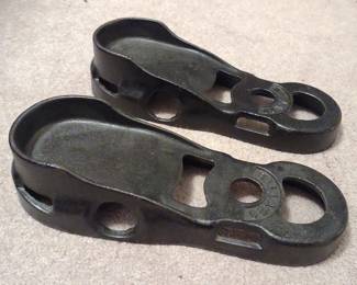 Pair of Billard Iron Boots Dive Shoes