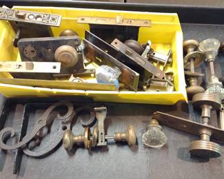 Assorted Antique Door knobs
