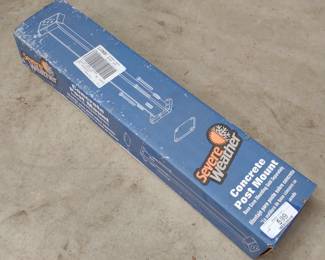 Severe Weather Concrete Post Mount in Box