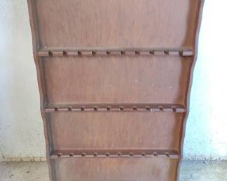 Wooden Wall Hanging Spoon & Key Display