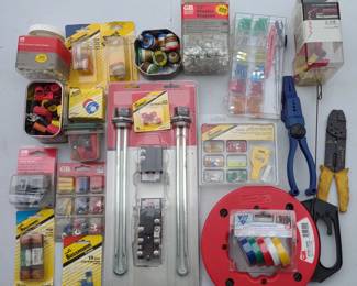 Electric Fuses, Hardware & Tools
