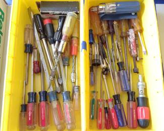 Vintage Screwdrivers Incl. Craftsman